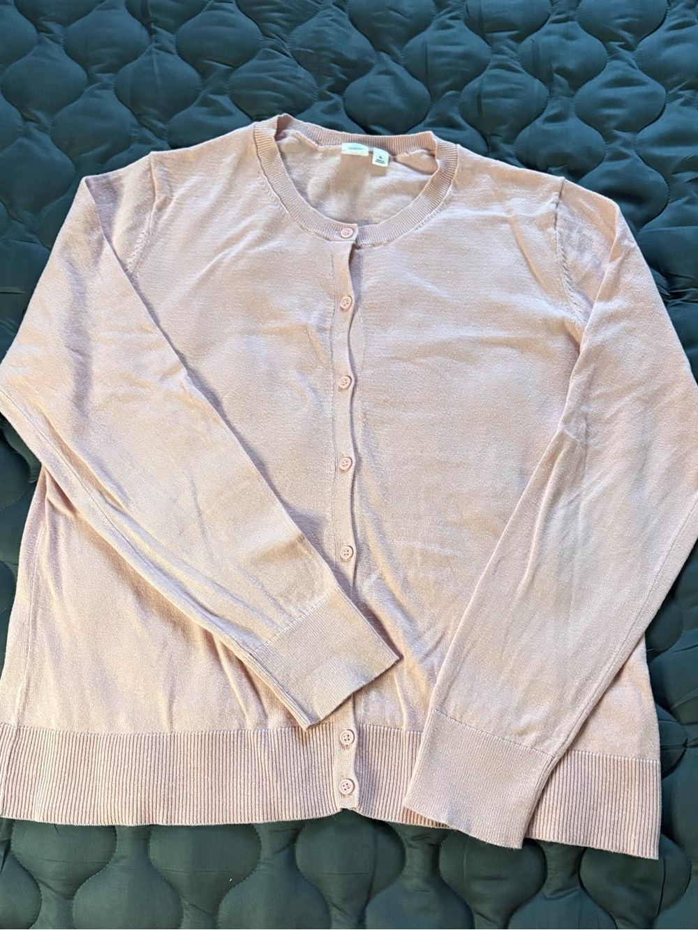 GAP Light Pink Button-Front Cardigan